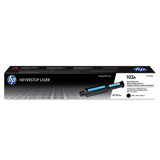 HP 103AD Black Siyah 2.500 Sayfa X 2 Çiftli Neverstop Toner W1103AD
