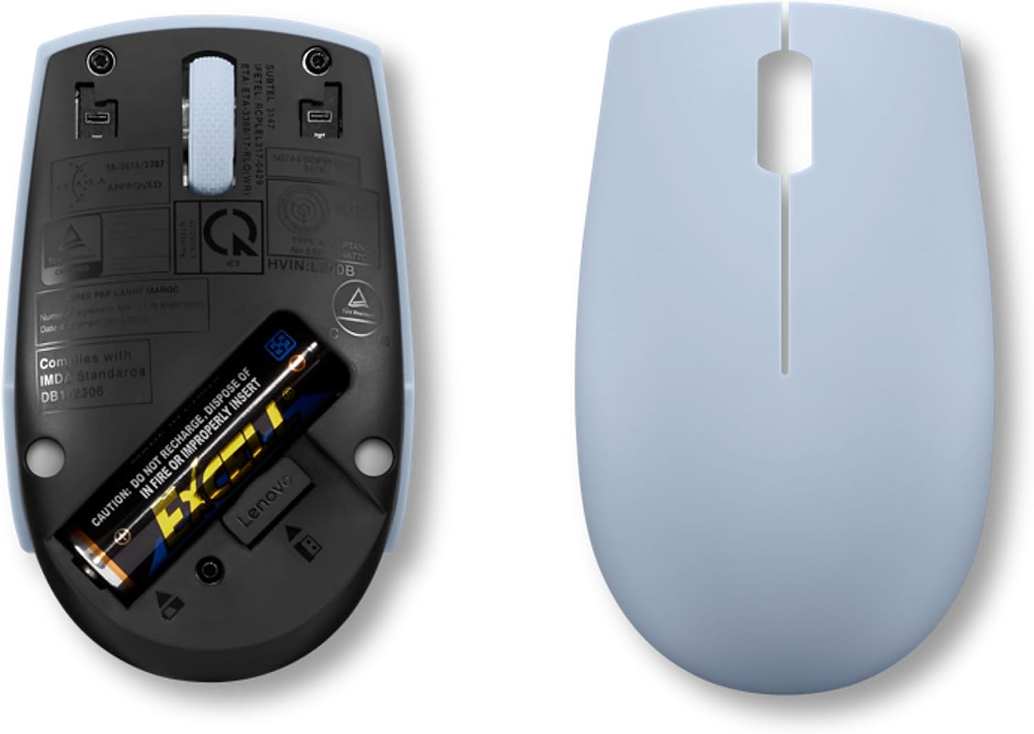 Lenovo 300 Wireless Compact Mouse GY51L15679 - Mavi