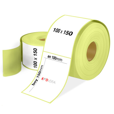 100X150 TERMAL ETİKET 250 Lİ