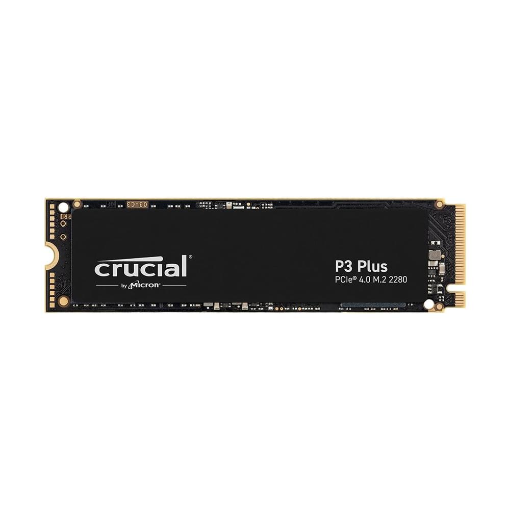 Crucial P3 Plus 500GB 3D NAND GEN4 NVMe PCIe M.2 SSD (4700-1900 MB/s) CT500P3PSSD8