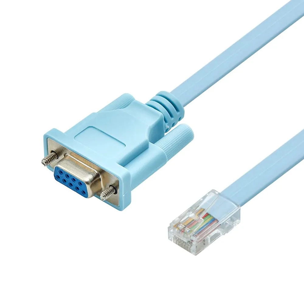  Rs232 To Rj 45 Cisco Konsol Kablosu 9pin To Ethernet Rs232