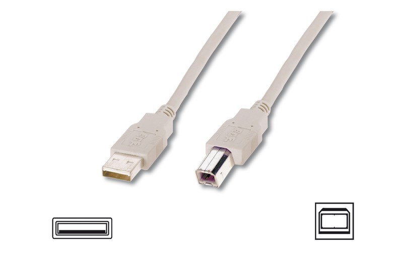 Digitus AK-300102-030-E Usb2.0 Bej Yazıcı (3m)