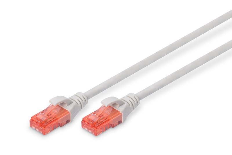 Digitus Dk-1617-100 U/Utp Cat6 Gri Kablo (10M)