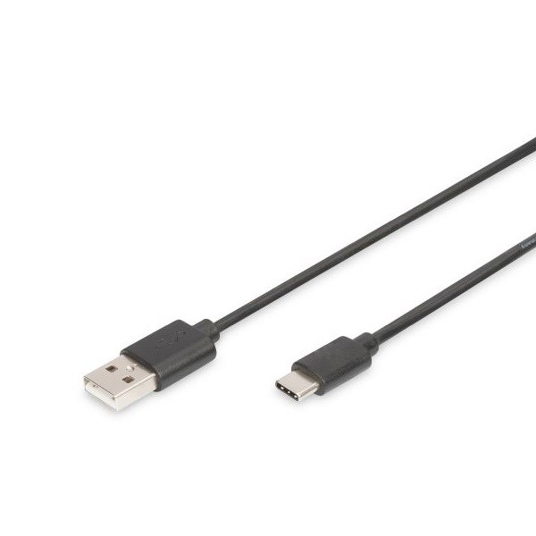 Digitus Şarj Data USB 2.0 to Type-C (1m)