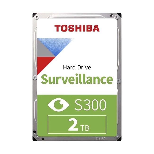 Toshiba 2TB HDWT720UZSVA S300 5400 Sata3 128M 7-24 Güvenlik Harddisk