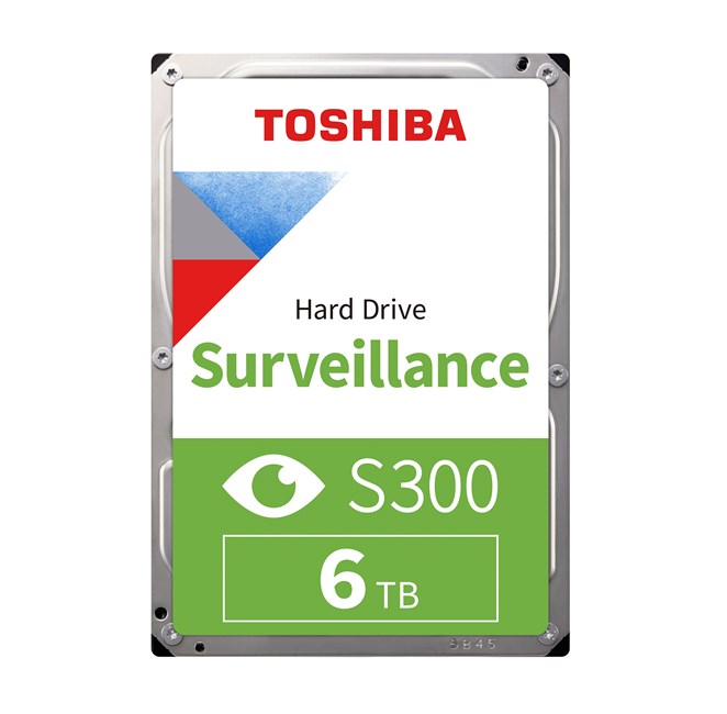 Toshiba 6TB HDWT860UZSVA 3.5 S300 5400RPM 256MB SATA3 Güvenlik 7-24 Harddisk