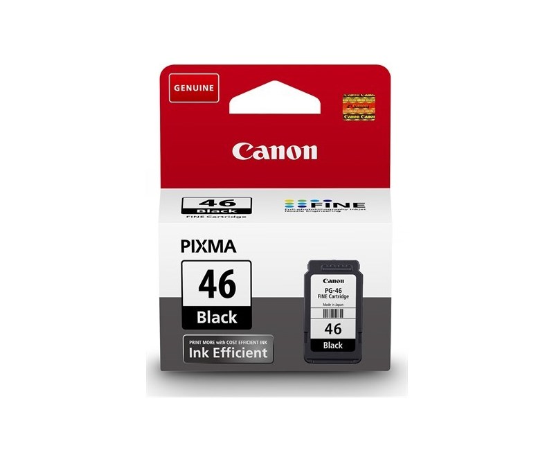 Canon PG-46 Black Siyah Mürekkep Kartuş E404-414-474 E3140