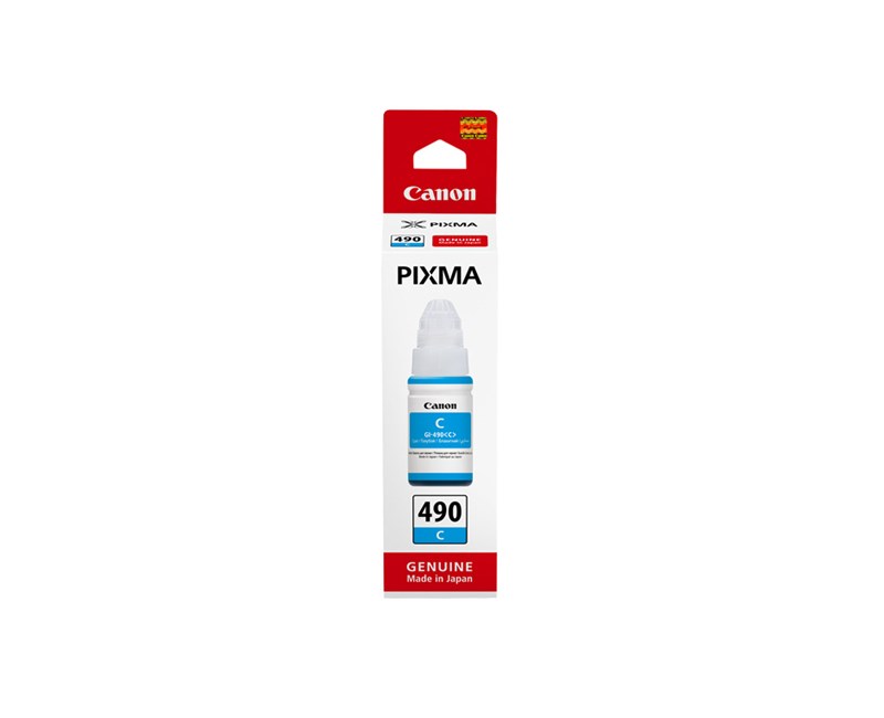 Canon GI-490C Cyan Mavi Şişe Mürekkep G1411-2411-3411-4411