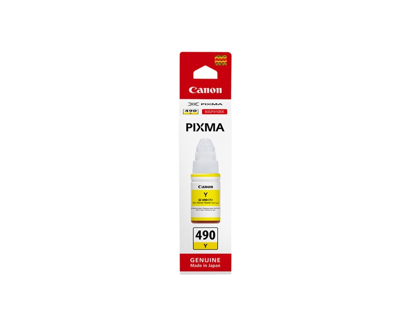 Canon GI-490Y Yellow Sarı Şişe Mürekkep G1411-2411-3411-4411