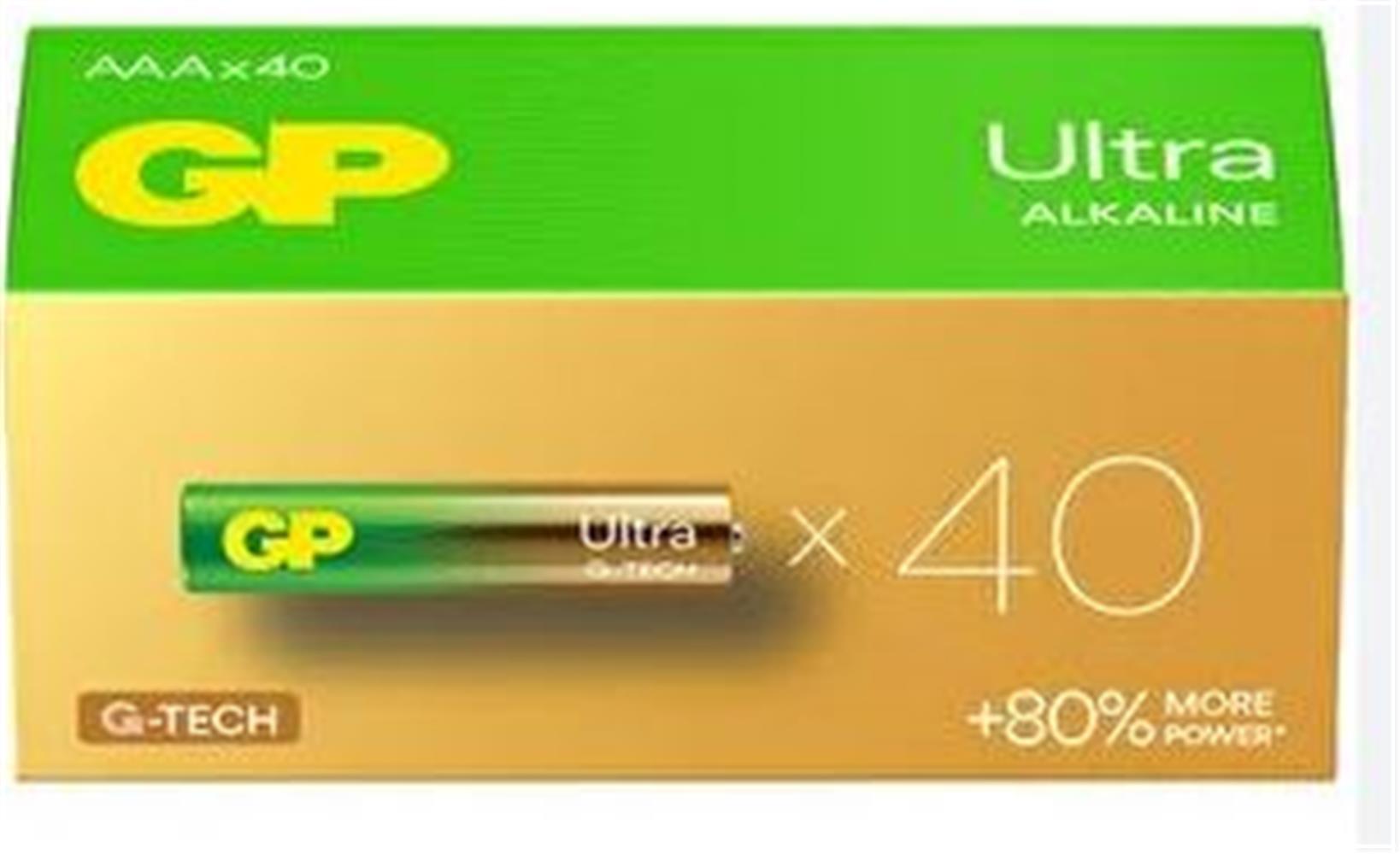 Gp LR03 AAA Boy Ultra Alkalin İnce Kalem Pil 10 LU Paket GP24AUT-2B40
