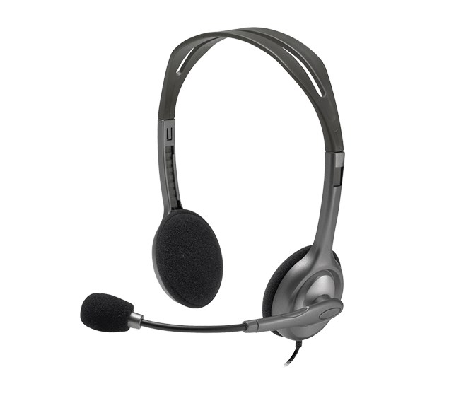 Logitech 981-000593 H111 Stereo Kulaklık Sterio Jacklı