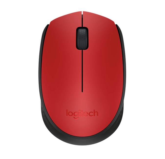 Logitech 910-004641 M171 Kablosuz Kırmızı Mouse  
