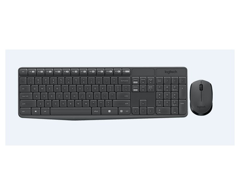 Logitech 920-007925 MK235 Kablosuz Klavye Mouse Set