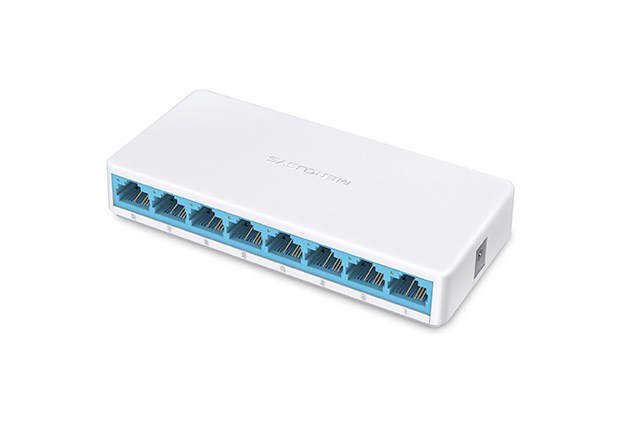 Tp-Link Mercusys MS108 8 Port 10-100 Mbps Switch Plastik Kasa