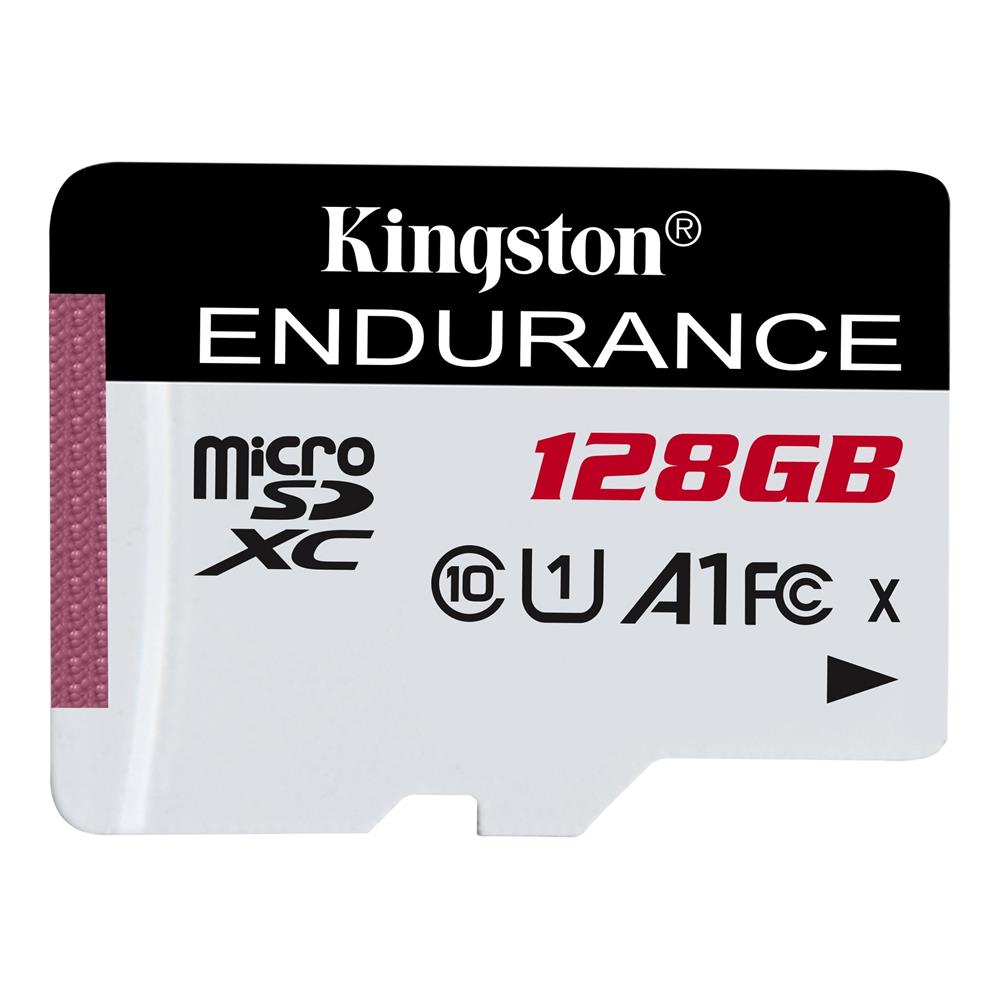 Kingston SDCE/128GB 128GB microSDXC Endurance 95R/45W C10 A1 UHS-I Card Only Hafıza Kartı