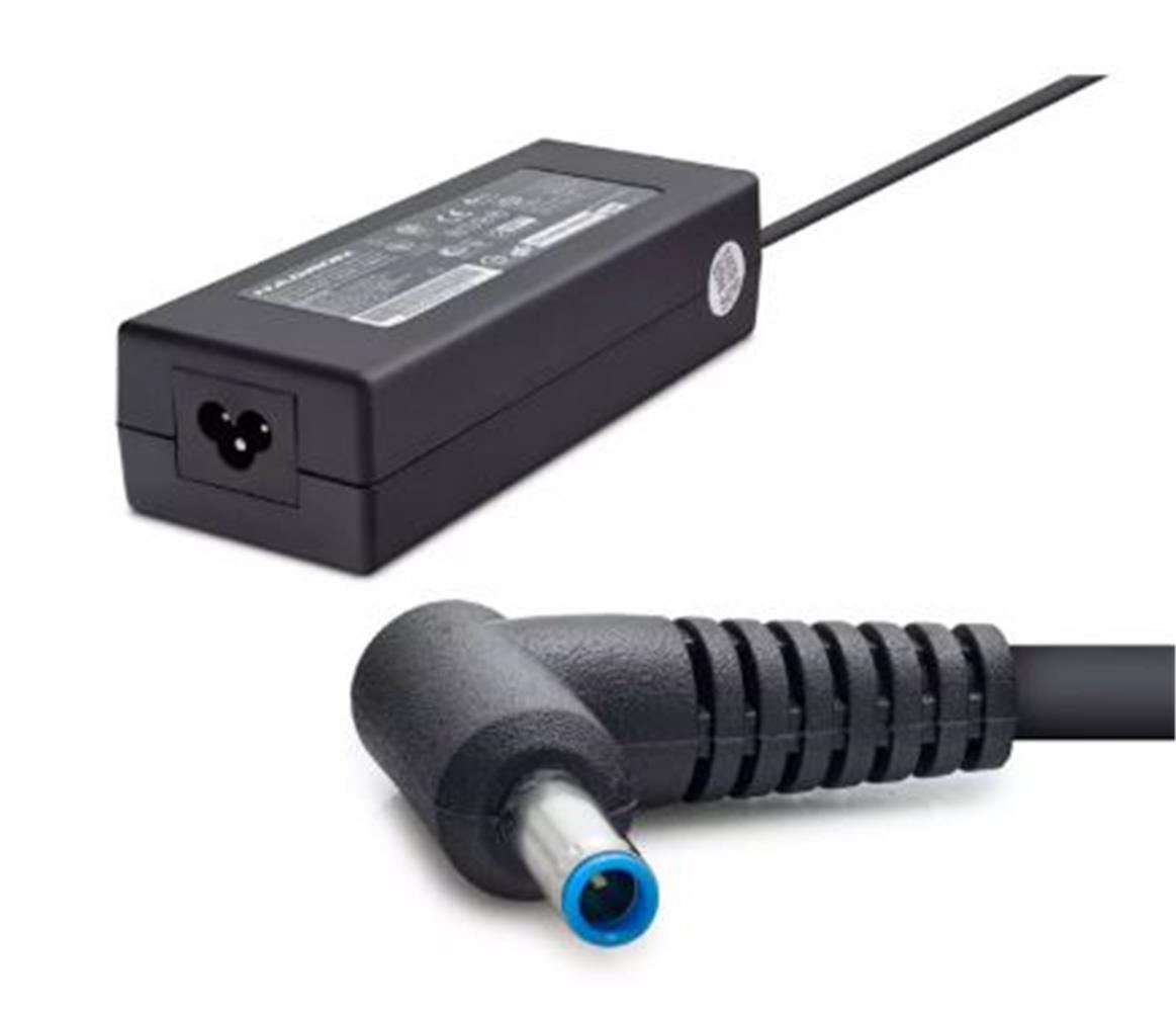 Hadron HD8819 HP / DELL Uyumlu 19.5V 6.15A 120W Laptop Adaptörü (4.5 x 3.0 mm Mavi İnce Uç) Siyah