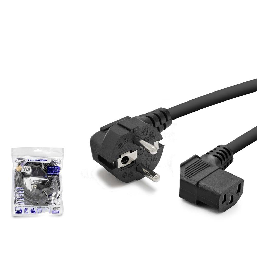 Hadron Hdx5555 1.8M Power Kablo 42Pin 1Mm 500W L Tip  Siyah