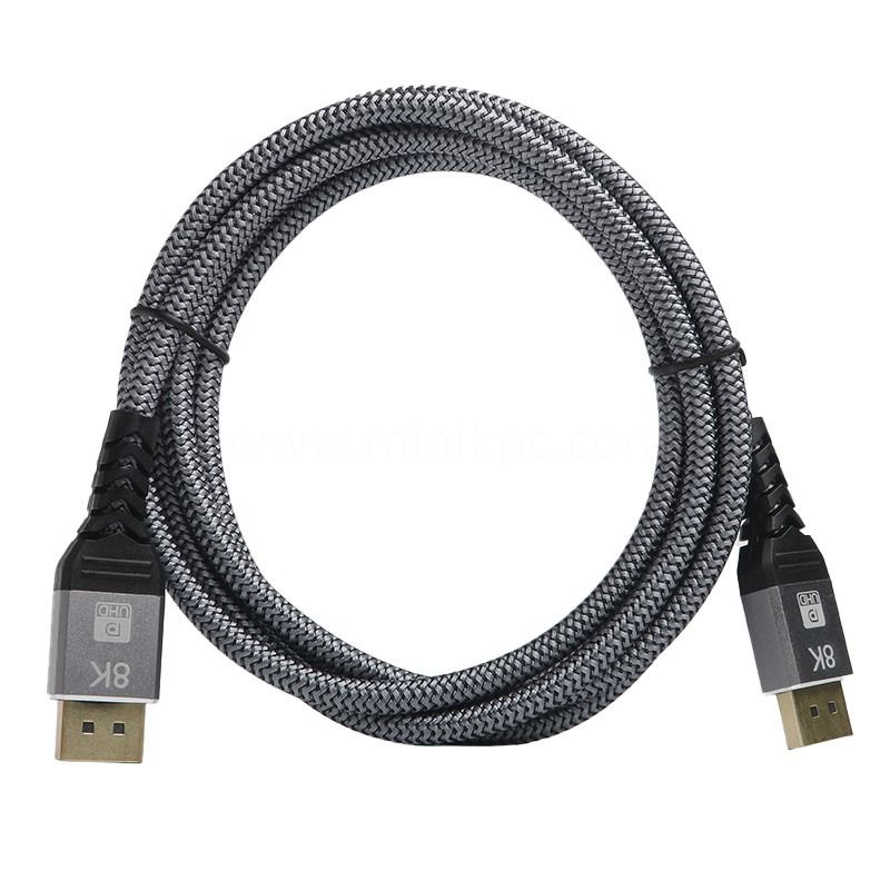 Dark "DK-CB-DPL188K"1.8mt 8K 60Hz Destekli Display Port Kablo (DK-CB-DPL188K)