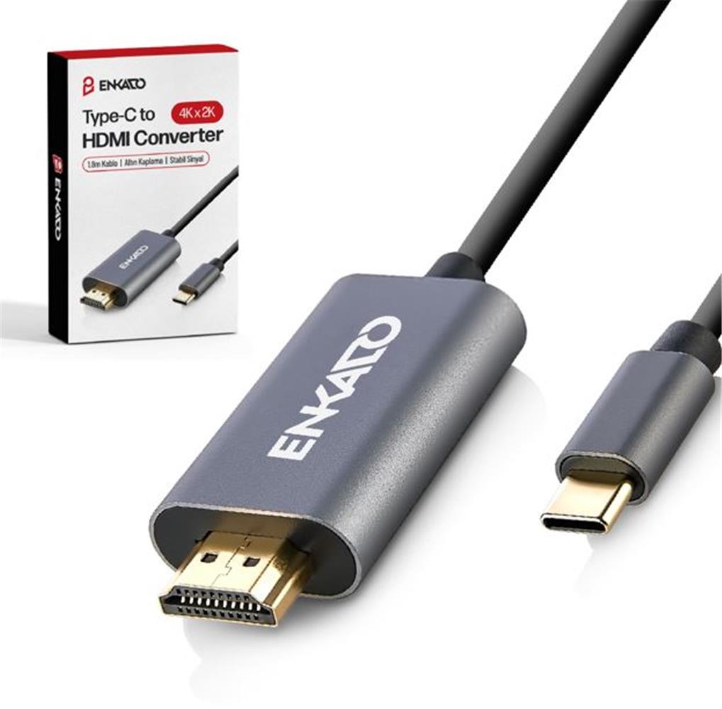 ENKADO EKD-TP40 TYPE-C TO HDMI 4K*2K 30HZ 1,8MT CABLE