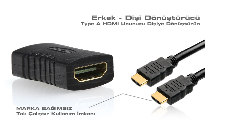 Dark Dişi Hdmı To Hdmı Kablo Hdmi Kablo Uzatma