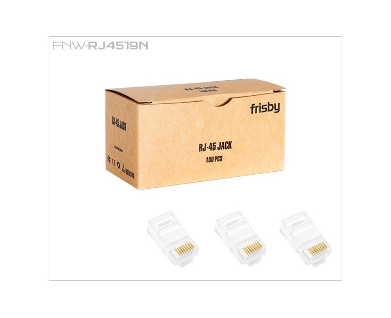 Frisby FNW-RJ4520N Cat6 100lü rj45 Konnektör
