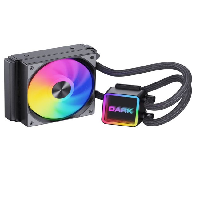 Dark AquaForce W126 12cm FRGB LED Fan + Pompa, Intel & AMD Uyumlu Sıvı Soğutma Sistemi (DKCCW126)