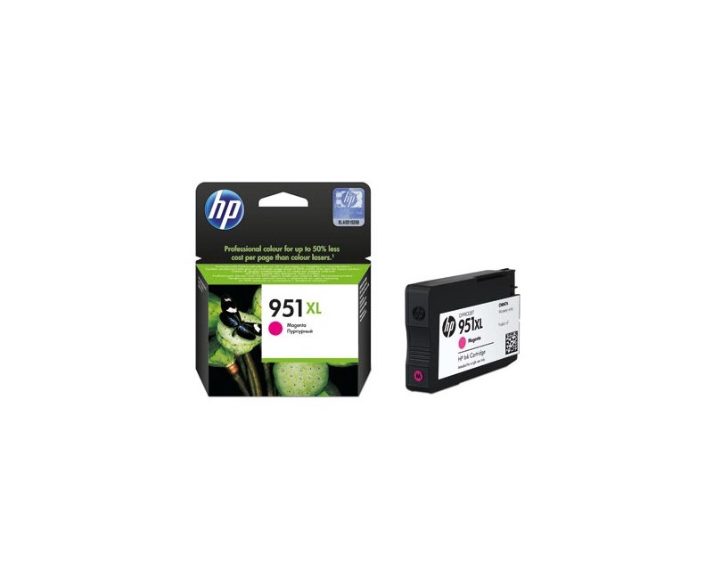 HP 951XL Magenta Kırmızı Yüksek Kapasite Kartuş CN047AE