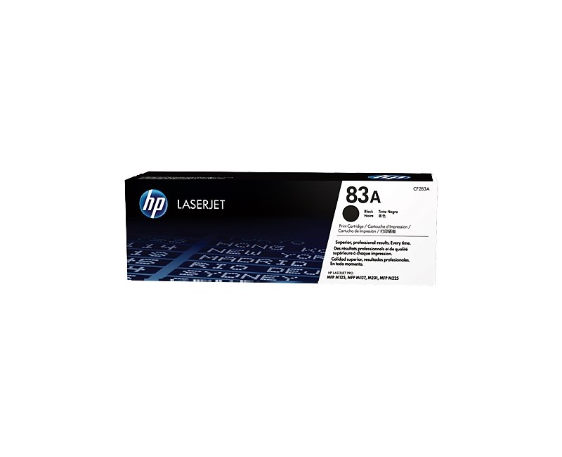 HP 83A Black Siyah 1.500 Sayfa Toner CF283A