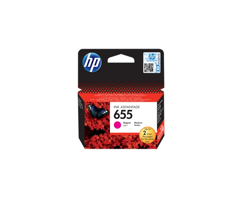 HP 655 Magenta Kırmızı Kartuş CZ111AE