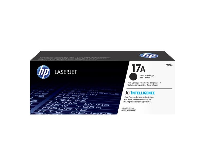 HP 17A Black Siyah 1.600 Sayfa Toner CF217A
